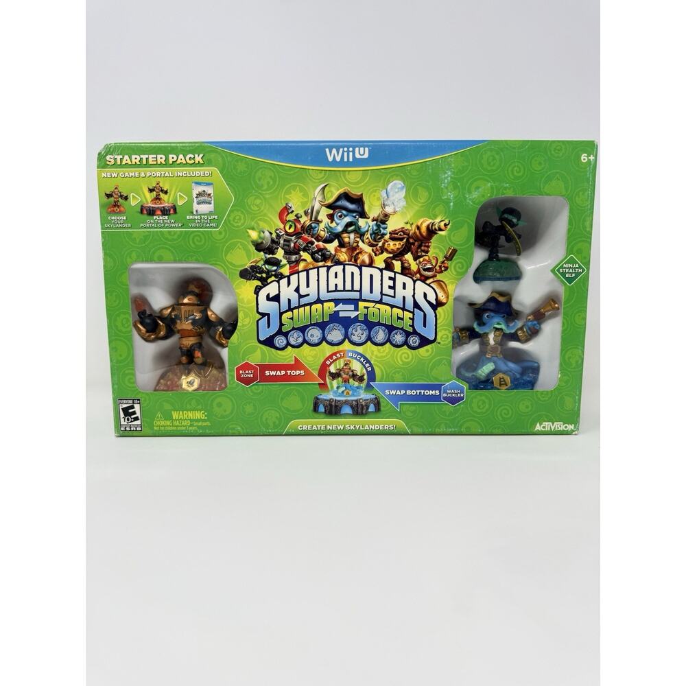 Skylanders Swap Force Wii U Starter Pack New Sealed
